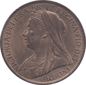 1901 PENNY ( BU ) 1 - Penny - Cambridgeshire Coins