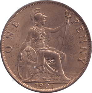 1901 PENNY ( BU ) - Penny - Cambridgeshire Coins