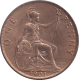 1901 PENNY ( BU ) - Penny - Cambridgeshire Coins