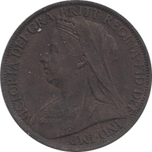 1901 PENNY ( EF ) 3 - Penny - Cambridgeshire Coins