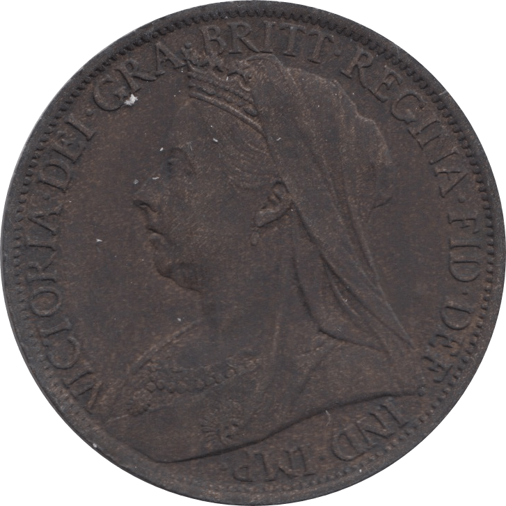 1901 PENNY ( EF ) 3 - Penny - Cambridgeshire Coins