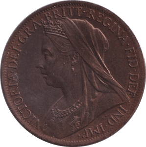 1901 PENNY ( EF ) - Penny - Cambridgeshire Coins