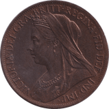 1901 PENNY ( EF ) - Penny - Cambridgeshire Coins