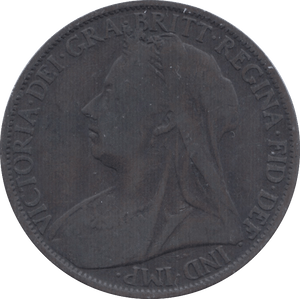 1901 PENNY ( FINE ) 3 - Penny - Cambridgeshire Coins