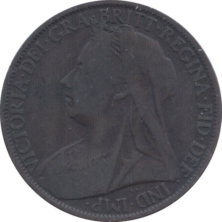 1901 PENNY ( FINE ) 3 - Penny - Cambridgeshire Coins