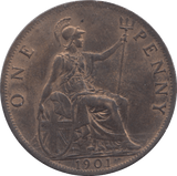 1901 PENNY ( UNC ) 10 - Penny - Cambridgeshire Coins