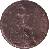 1901 PENNY ( UNC ) - Penny - Cambridgeshire Coins