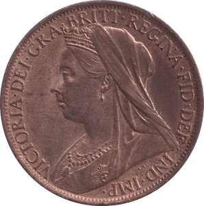 1901 PENNY ( UNC ) - Penny - Cambridgeshire Coins