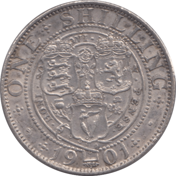 1901 SHILLING ( EF ) 2 - Shilling - Cambridgeshire Coins