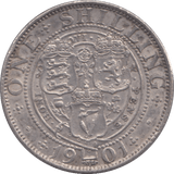 1901 SHILLING ( EF ) 2 - Shilling - Cambridgeshire Coins