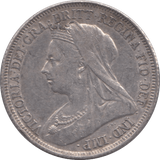 1901 SHILLING ( EF ) 2 - Shilling - Cambridgeshire Coins