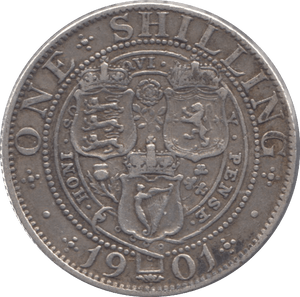 1901 SHILLING ( EF ) - Shilling - Cambridgeshire Coins