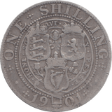 1901 SHILLING ( FINE ) 13 - Shilling - Cambridgeshire Coins