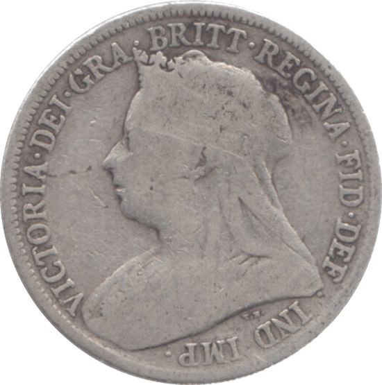 1901 SHILLING ( FINE ) 13 - Shilling - Cambridgeshire Coins