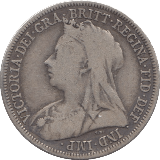 1901 SHILLING ( FINE ) 7 - Shilling - Cambridgeshire Coins