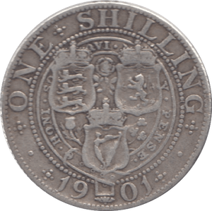 1901 SHILLING ( FINE ) - Shilling - Cambridgeshire Coins