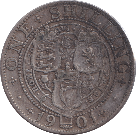 1901 SHILLING ( FINE ) - Shilling - Cambridgeshire Coins