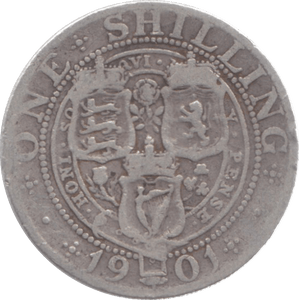 1901 SHILLING ( NF ) 13 - Shilling - Cambridgeshire Coins