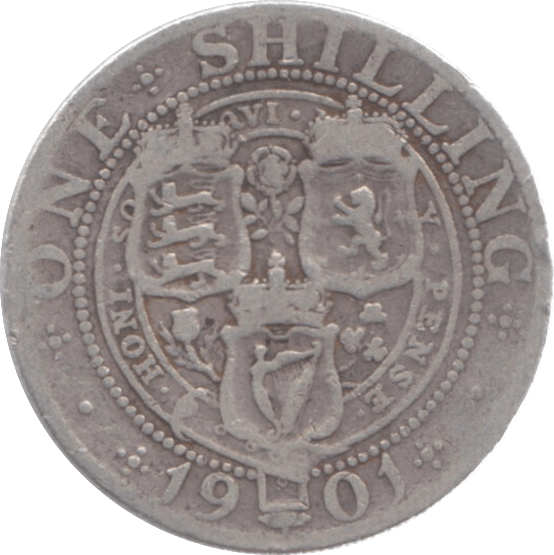 1901 SHILLING ( NF ) 13 - Shilling - Cambridgeshire Coins