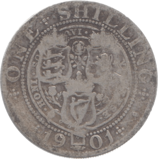 1901 SHILLING ( NF ) 13 - Shilling - Cambridgeshire Coins