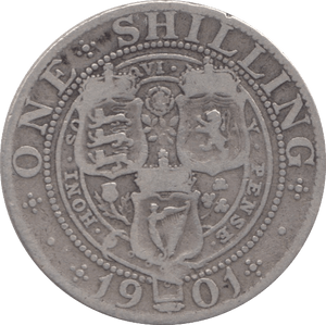 1901 SHILLING ( NF ) 5 - SHILLING - Cambridgeshire Coins