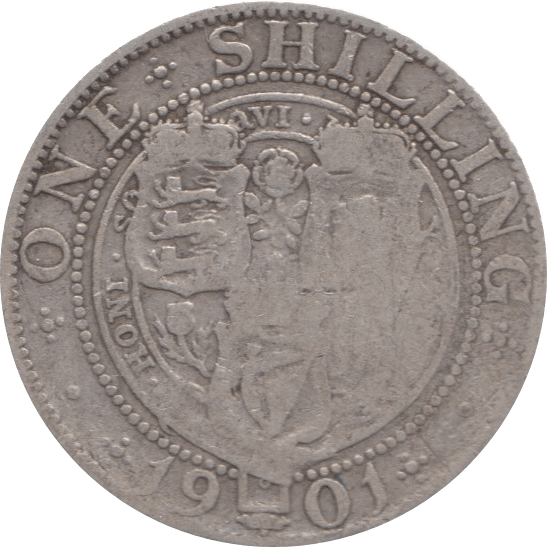 1901 SHILLING ( NF ) - Shilling - Cambridgeshire Coins
