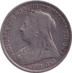 1901 SHILLING ( VF ) - Shilling - Cambridgeshire Coins