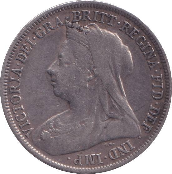 1901 SHILLING ( VF ) - Shilling - Cambridgeshire Coins