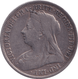 1901 SHILLING ( VF ) - Shilling - Cambridgeshire Coins