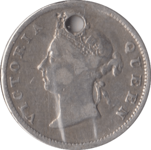 1901 SILVER FOURPENCE WEST INDIES - SILVER WORLD COINS - Cambridgeshire Coins
