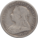 1901 SILVER THREEPENCE ( FAIR ) - Cambridgeshire Coins