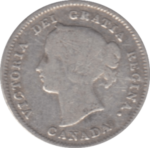 1901 SIVER 5 CENTS CANADA - WORLD COINS - Cambridgeshire Coins