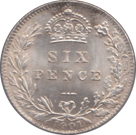 1901 SIXPENCE ( AUNC ) 4 - Sixpence - Cambridgeshire Coins