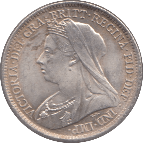 1901 SIXPENCE ( AUNC ) 4 - Sixpence - Cambridgeshire Coins