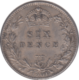 1901 SIXPENCE ( AUNC ) - Sixpence - Cambridgeshire Coins