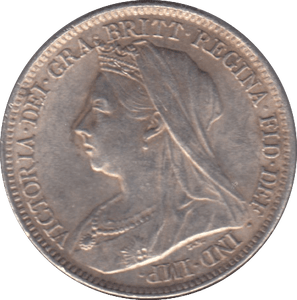 1901 SIXPENCE ( AUNC ) - Sixpence - Cambridgeshire Coins