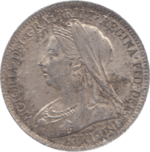 1901 SIXPENCE ( EF ) 7 - Sixpence - Cambridgeshire Coins