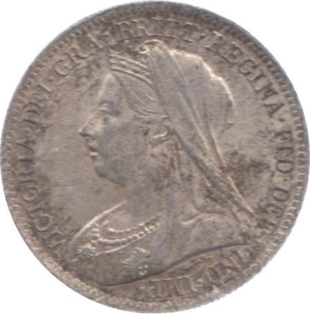 1901 SIXPENCE ( EF ) 7 - Sixpence - Cambridgeshire Coins
