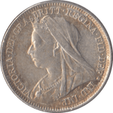 1901 SIXPENCE ( EF ) - Sixpence - Cambridgeshire Coins