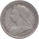 1901 SIXPENCE ( FINE ) 9 - Sixpence - Cambridgeshire Coins