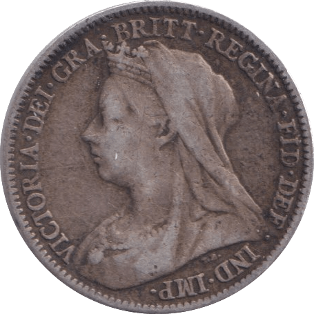 1901 SIXPENCE ( GF ) - Sixpence - Cambridgeshire Coins