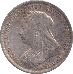 1901 SIXPENCE ( GVF ) - Sixpence - Cambridgeshire Coins