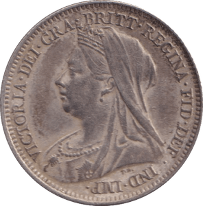 1901 SIXPENCE ( GVF ) - Sixpence - Cambridgeshire Coins