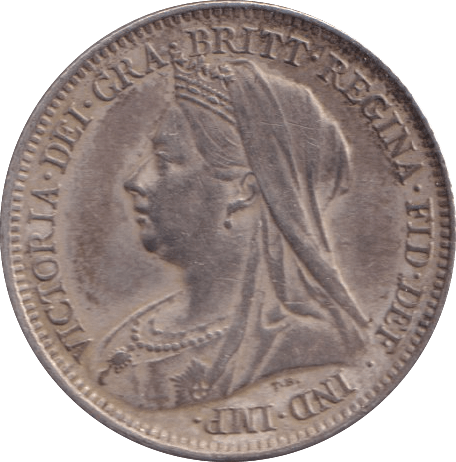 1901 SIXPENCE ( GVF ) - Sixpence - Cambridgeshire Coins