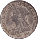 1901 SIXPENCE ( GVF ) - Sixpence - Cambridgeshire Coins