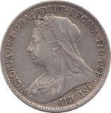 1901 SIXPENCE ( VF ) 1 - Sixpence - Cambridgeshire Coins