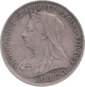 1901 SIXPENCE ( VF ) 6 - Sixpence - Cambridgeshire Coins