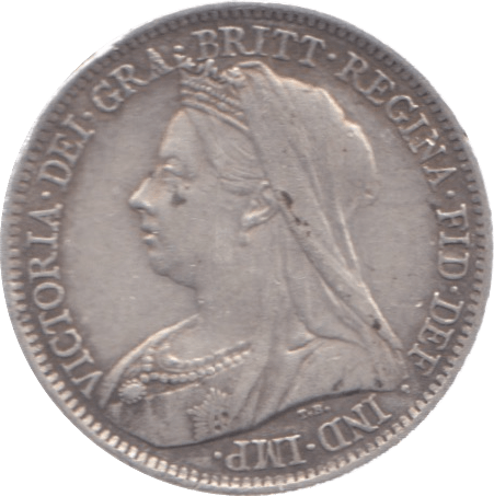 1901 SIXPENCE ( VF ) 6 - Sixpence - Cambridgeshire Coins