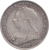 1901 SIXPENCE ( VF ) 6 - Sixpence - Cambridgeshire Coins