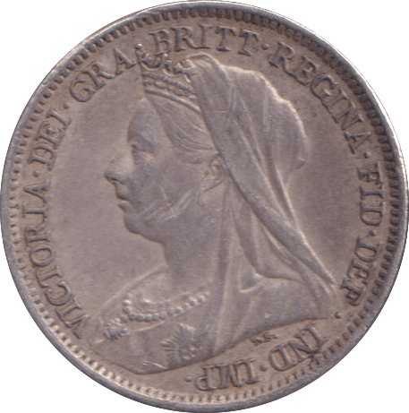1901 SIXPENCE ( VF ) - Sixpence - Cambridgeshire Coins